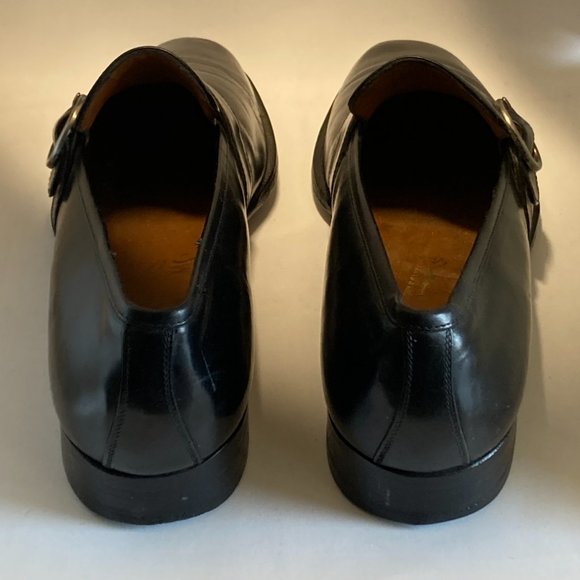 Salvatore Ferragamo Loafers in Black with Side Buckle main image 4